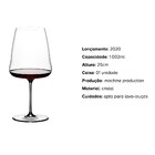 Taça Riedel Cristal Winewings 1,002ml Cabernet Sauvignon Top