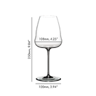 Taça Riedel Winewings Champagne 742ml Espumante Single