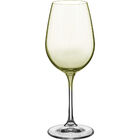 Taça Vinho 6 Peças Cristal Ambar 350ml Bohemia Viola 22x8x8cm