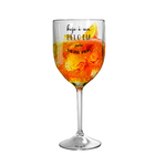 Taça Vinho Acrílico Personalizada Enfermagem