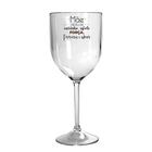 Taça Vinho Acrílico Personalizada Para Dia Das Mães - Meu Exe