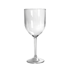 Taça Vinho Transparente Acrílico Poliestireno