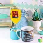 Taça Windsor 330ml - O Mundo É Pequeno Acredite Sempre Presen