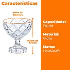 Taças De Sobremesa Em Vidro Pineapple 170ml 6 Peças - Hauskra