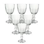 Taças De Vidro 300ml 6 Peças Trevo Transparente - Casambiente