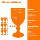 Taças De Vidro Galaxy 6 Peças 340ml - Casambiente