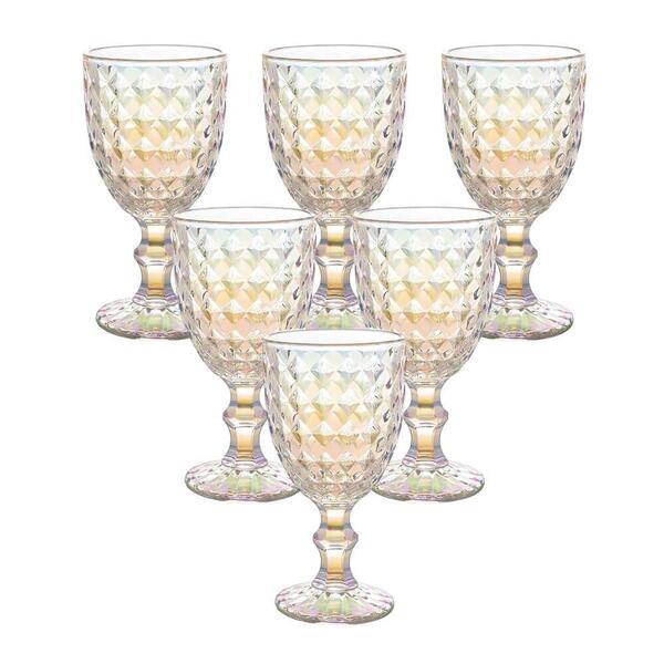 Taças De Vidro Galaxy 6 Peças 340ml - Casambiente