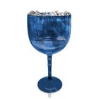 Taças Gin Azul Translúcido Acrílico Poliestireno