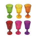 Taças para Sorvete, Sobremesa, Agua - Coloridas com 06 Unidad