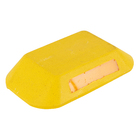 Tachão de Refletivo para Limitar Espaços Plástico 25x15cm Amarelo