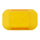 Tachão de Refletivo para Limitar Espaços Plástico 25x15cm Amarelo