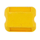 Tachão de Resina para Limitar Espaços Plástico 10x8cm Amarelo
