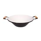 Tacho 30cm De Aço Carbono Esmaltado Silva Para Fritura Esmalt