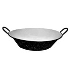 Tacho Aço Carbono Beira Alta Esmaltado Fritura 41cm 8l