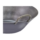 Tacho Beira Alta Preto Aço Carbono 12 Litros 45 Cm Diâmetro