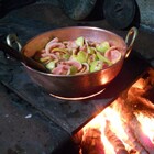Tacho Cobre Puro Pra Doce Chapa Grossa Alça E Tampa 5l 30cm