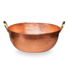 Tacho De Cobre Puro De 120 Litros 85cm Diâmetro