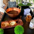 Tacho De Cobre Puro De 15 Litro 43cm Diâmetro