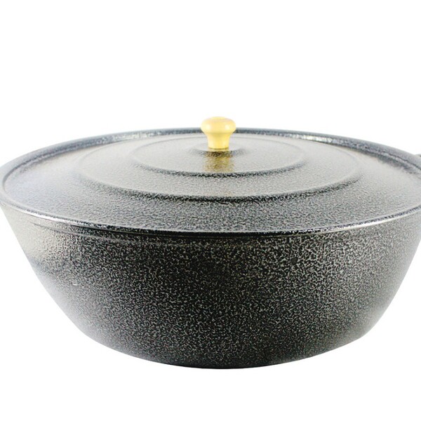 Tacho Restaurante Alça De Alumínio Fundido Craqueado 35cm - P