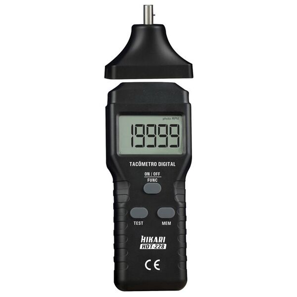 Tacômetro Foto/contato Digital Hikari Hdt-228