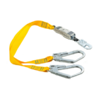 Talabarte em Fita Tipo Y com 2 Mosquetões e Absorvedor de Ene