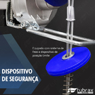 Talha Elétrica Guincho 1900w 127v 600/1200 Kg Elevação 6/12m