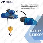 Talha Elétrica Guincho 3000 Kg 3 Ton 380v 4,5 Kw Elevação 6m