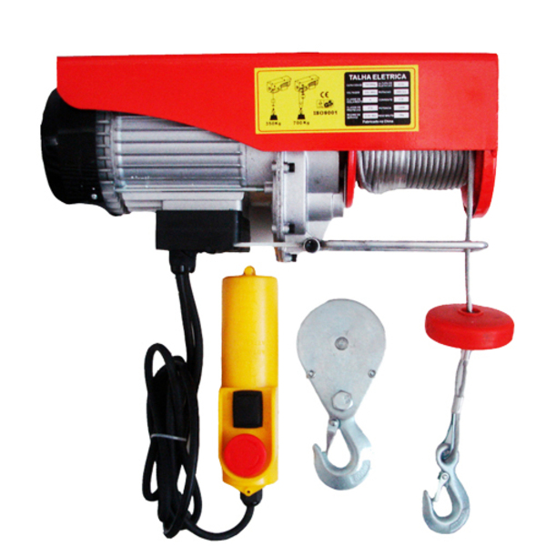 Talha Guincho Elétrica Capacidade 400 A 800kg Elevação De 12