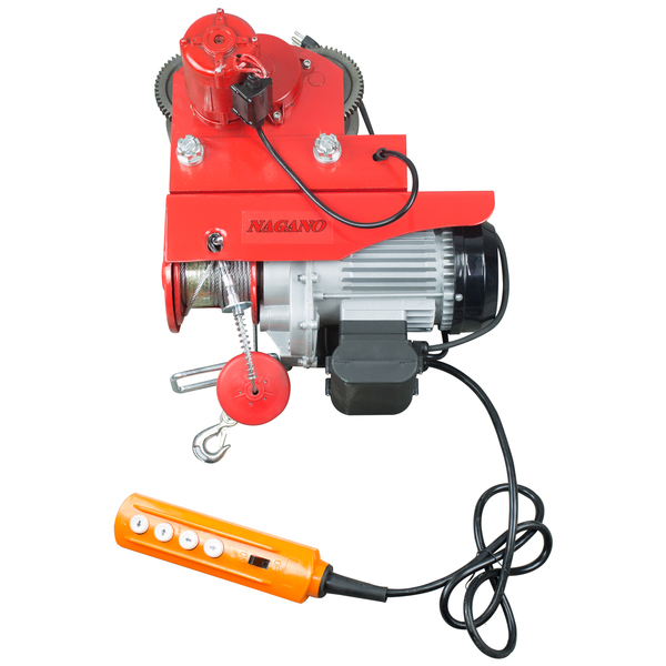 Talha Guincho Elétrico 6/12m 300/600kg com Trolley Elétrico 1