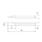 Talhadeira 7'' Tramontina Pro