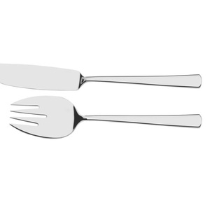 Foto de Talheres Trinchantes Para Peixe Berlin Brilho Em Aco Inox Tra
