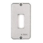 Tampa Alumínio 1 Posto Simples para Caixa Derivação Diâmetro 1/2-3/4 Polegada Comprimento 93 mm Largura 51 mm Espessura 3 mm Tramontina