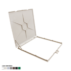 Tampa 70x70 Articulada Sem Grelha C/ Porta Cadeado Bege Marte