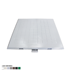 Tampa 70x70 Articulada Sem Grelha C/ Porta Cadeado Branco Bri