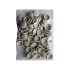 Tampa  Para Parafuso Cinza Claro 100 Unidades - Mr Componentes