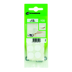 Tampa Adesiva Redonda para Parafuso Plástico Branco VD56A Standers