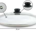 Tampa Avulsa De Vidro Temperado Dona Chefa Para Panelas Frigi