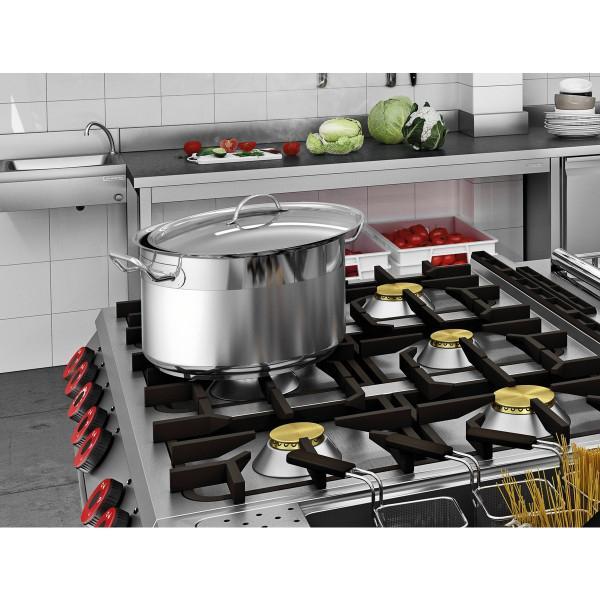 Tampa Avulsa Tramontina Professional Em Aço Inox 45 Cm