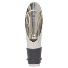 Tampa Bico Dosadora Salva Gota Para Garrafas De Vinho - Inox