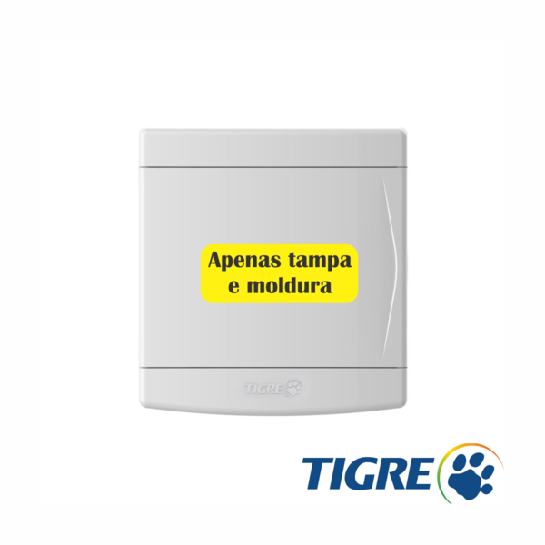 Tampa Branca Para Quadro Distribuição Tigre 3/4