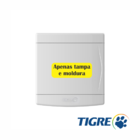 Tampa Branca Para Quadro Distribuição Tigre 6/8