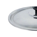 Tampa Caçarola Panela Avulsa Alumínio Leve Polida 12cm