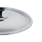 Tampa Caçarola Panela Avulsa Alumínio Leve Polida 20cm