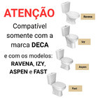 Tampa Caixa Acoplada Deca Ravena/aspen/izy Branco - Tp0017