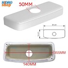 Tampa Caixa Acoplada Pne Deca Vogue Plus Furo Maior - Tpc0117