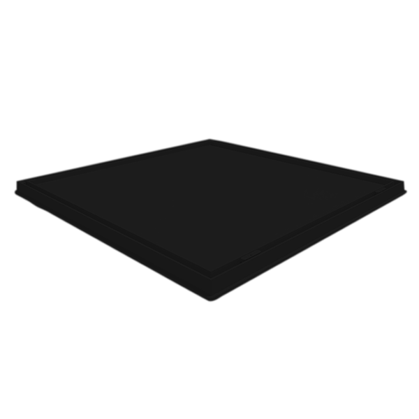 Tampa Casa De Maquina Articulada Rebaixada Com Grelha Invisiv