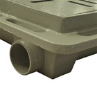 Tampa Casa De Máquina Piscina Lisa Art Grelha 110x110cm B1