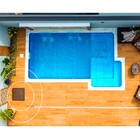 Tampa Casa De Máquina Piscina Lisa Art Grelha 110x110cm C