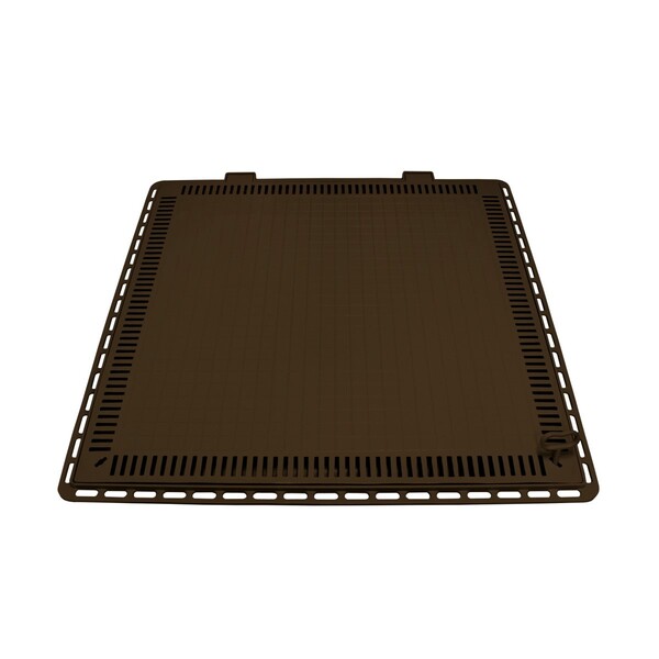 Tampa Casa De Máquina Piscina Lisa Art Grelha 110x110cm M