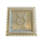 Tampa Casa De Máquina Piscina Lisa Simples Grelha 80x80cm B1